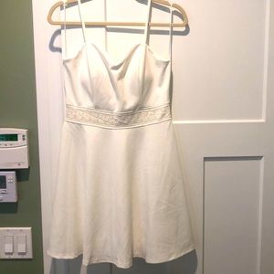 Francesca’s white mini dress!